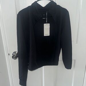 Forte Elegant Black Outerwear